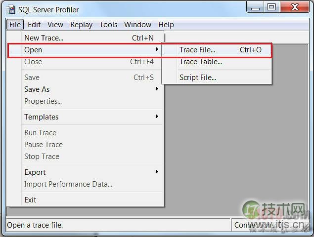 全面掌握SQL Profiler系列2：快速使用(1)